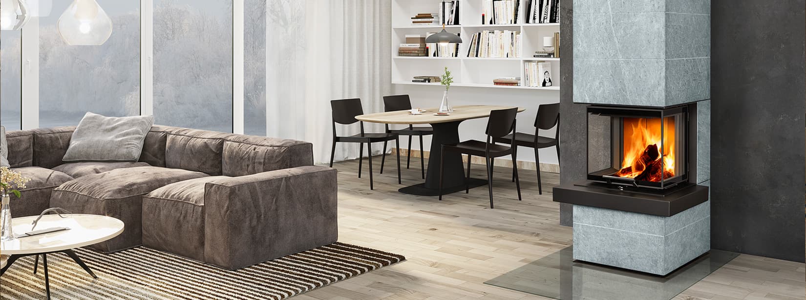 Designové krby