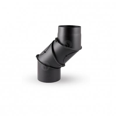 KOLENO ŠTVORDIELNE S ČISTIACIMI OTVORMI 180/UNI/2mm