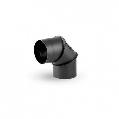 KOLENO TROJDIELNE S ČISTIACIM OTVOROM 180/90°/2mm