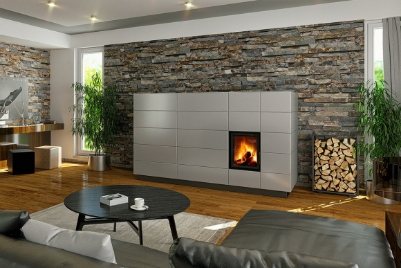 DYNAMIC 3G 44.55.01 - pecová vložka pre dlhodobú akumulačnú prevádzku s dvojitým presklením